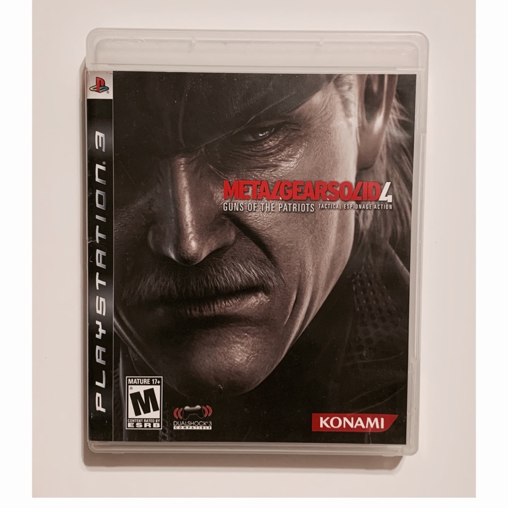 >>>SOLD<<< Metal Gear Solid 4 (PS3) Guns of The Patriots